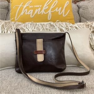 Vintage Nobile leather crossbody bag